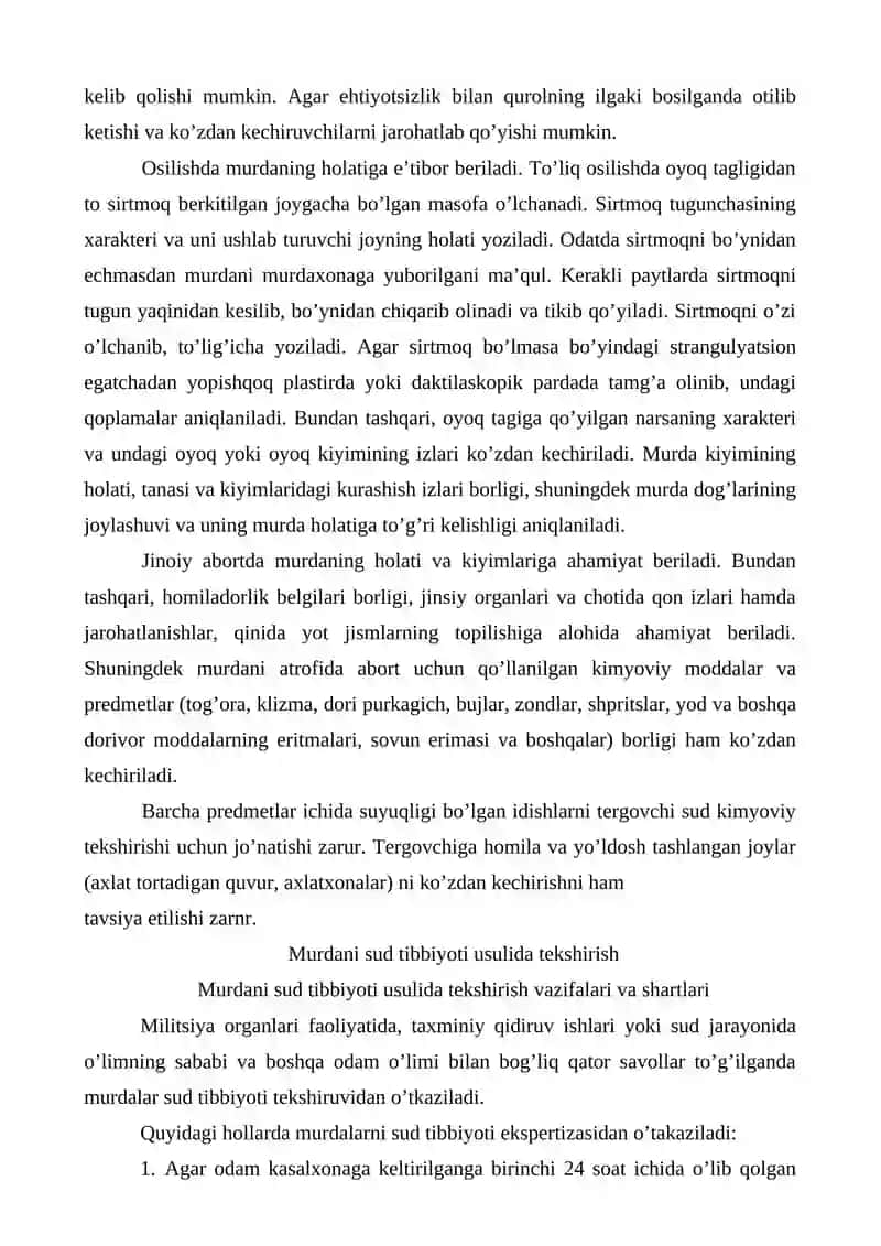 O'lim Vaqtini Aniqlash 2