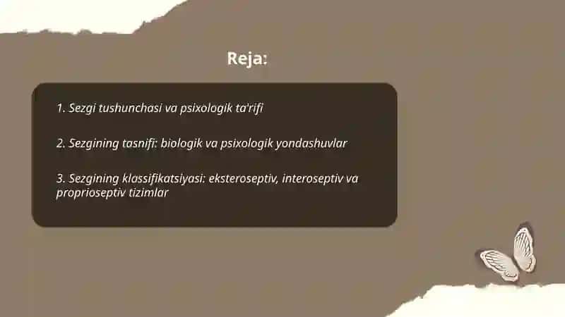 Sezgi nazariyalari 2