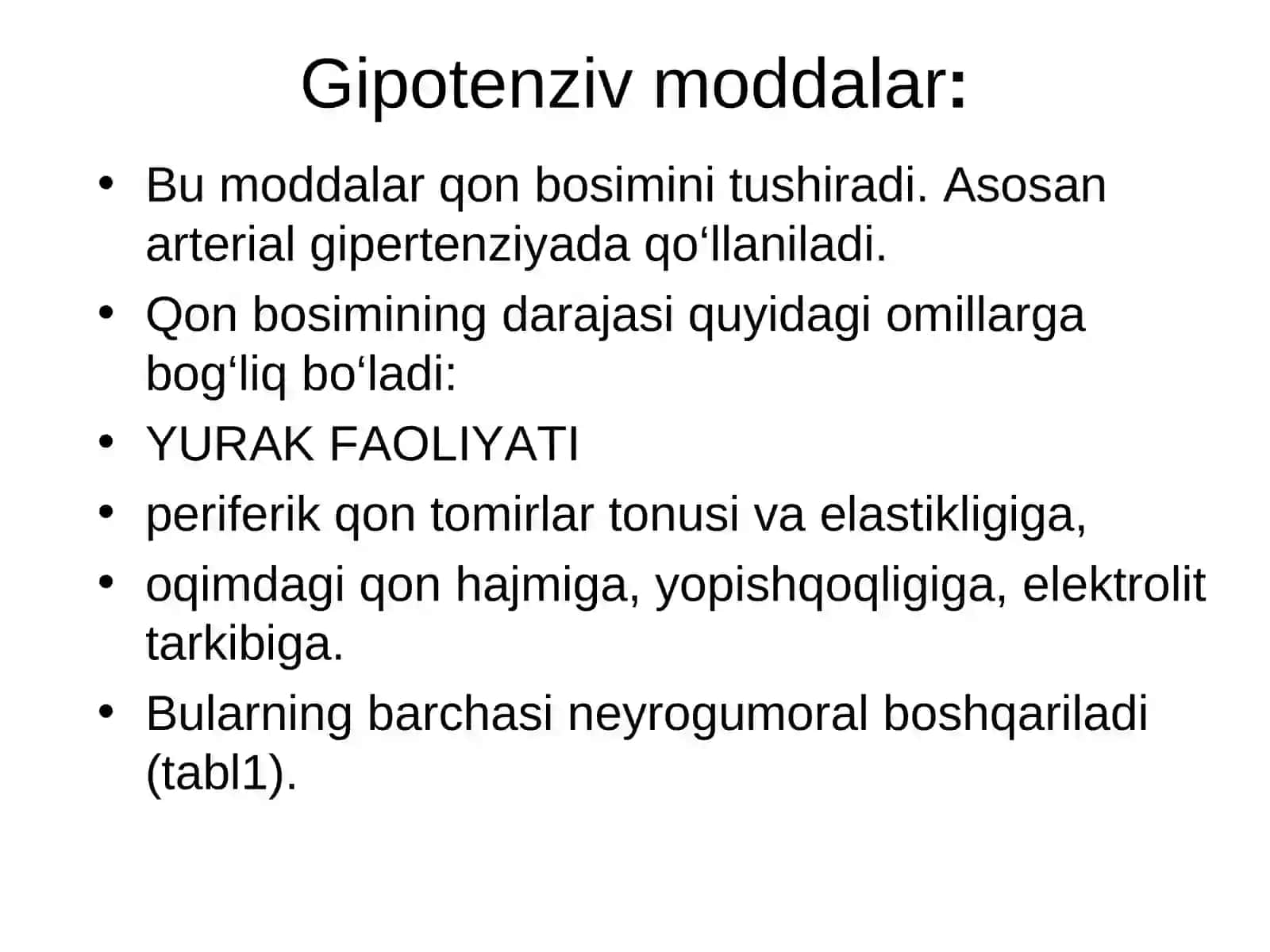 [GIPOTENZIV MODDALAR] 2