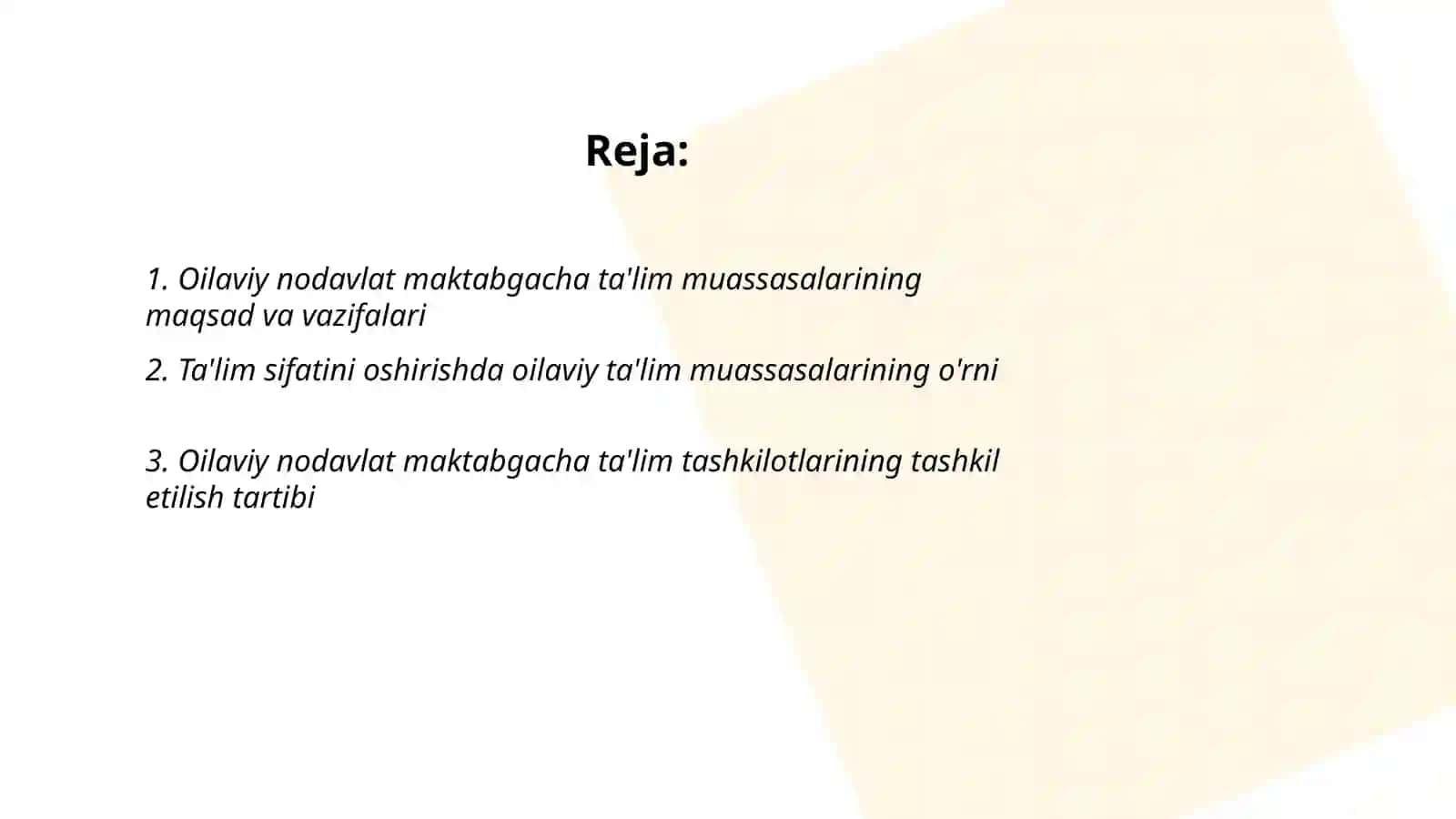 Oilaviy nodavlat maktabgacha ta'lim tashkilotilari 2