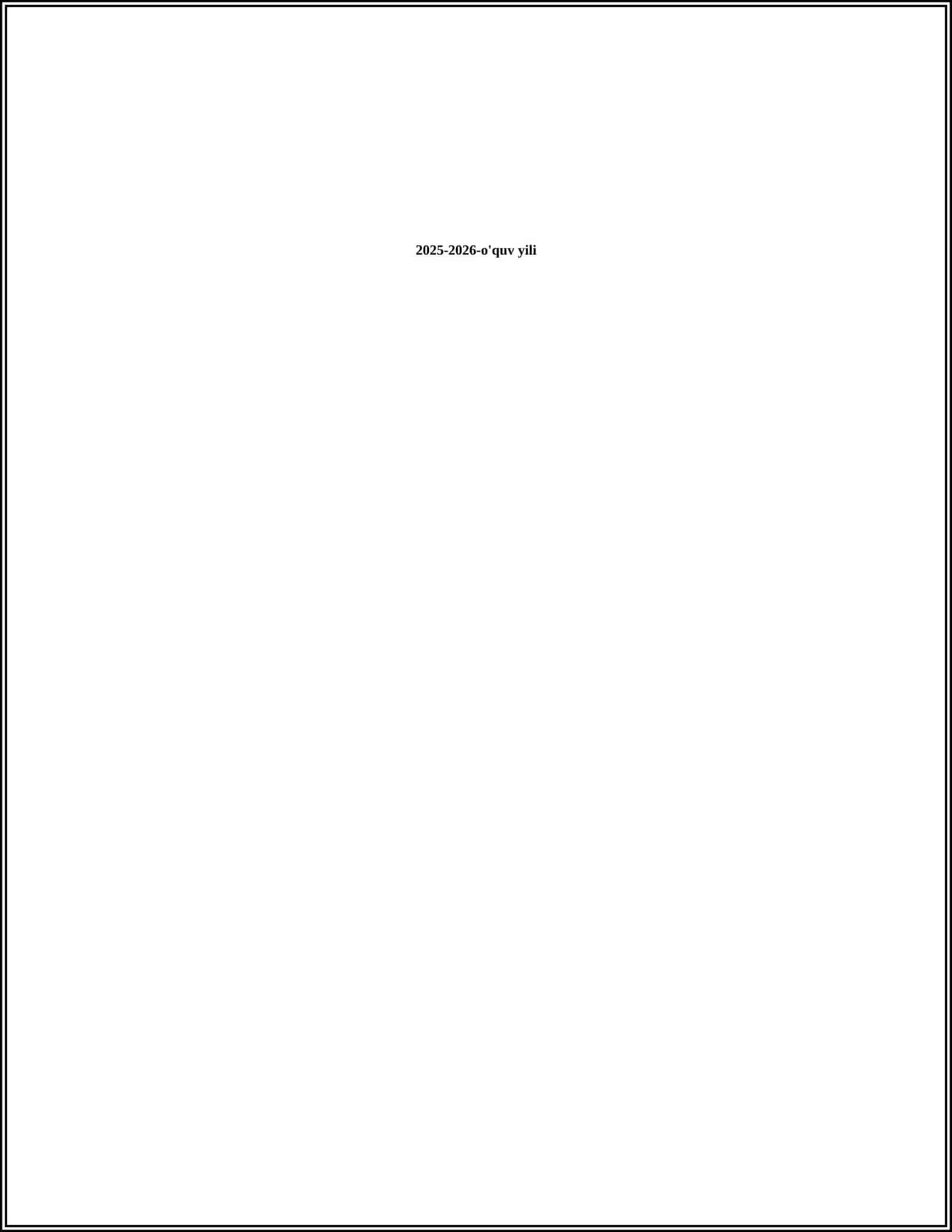 XATOLAR BILAN ISHLASH (EXCEPTION HANDLING) 2