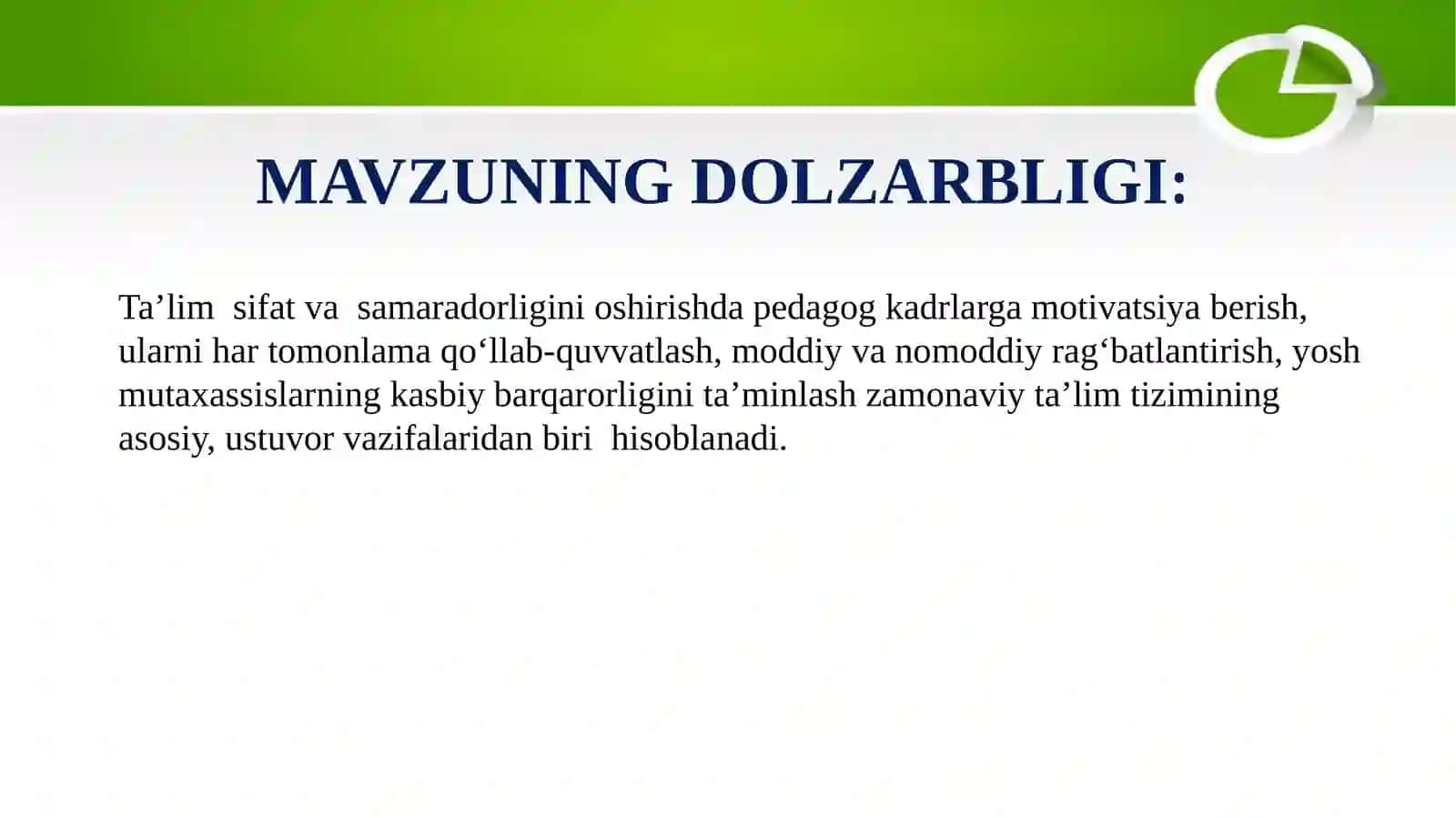 PEDAGOGLARNI MOTIVATSIYALASHNING ZAMONAVIY USULLARI 2