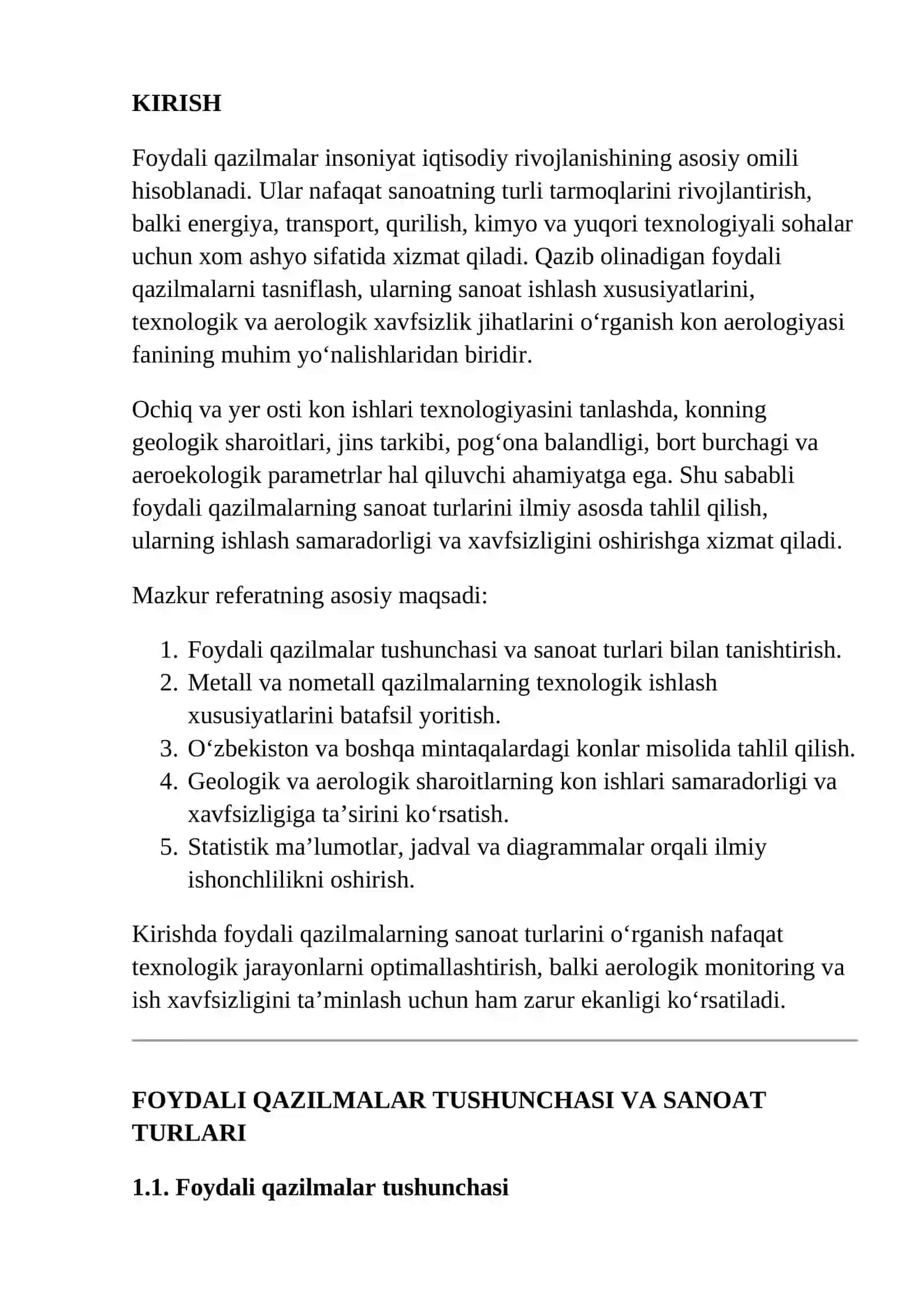 FOYDALI QAZILMALAR 2