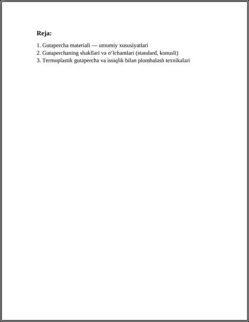 Gutapercha materiali 2