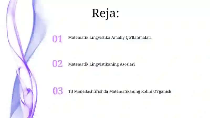 Matematik Lingvistika Amaliy Qo'llanmalari 2