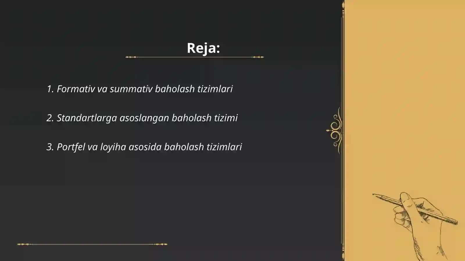 baholash tizimlari 2