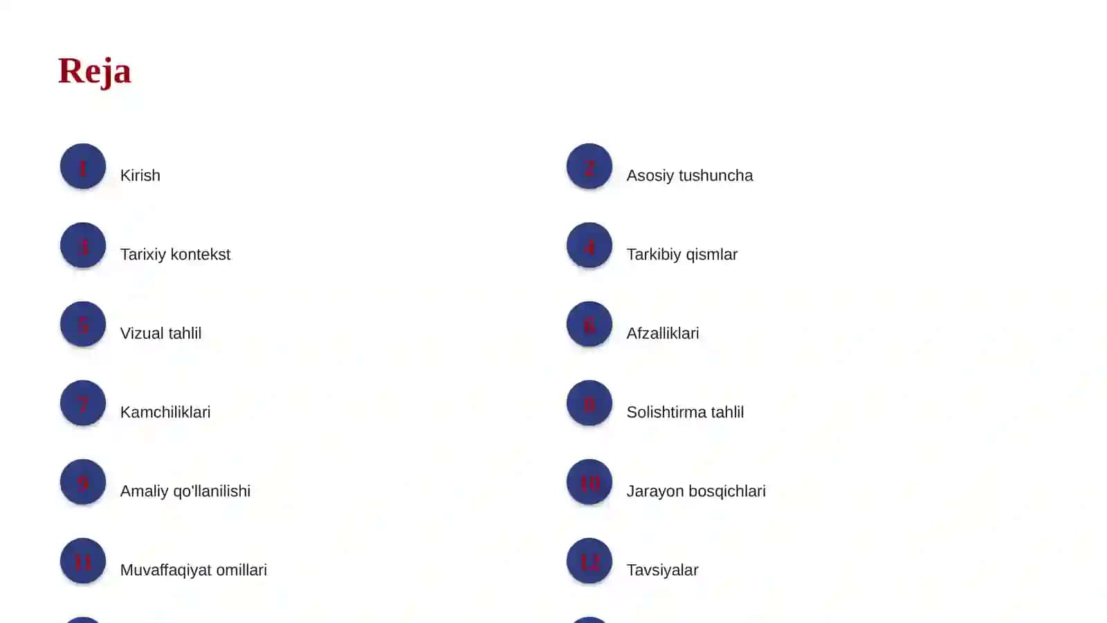 Iqtisodiy o'sish va yalpi ichki mahsulot (YaIM) tahlili 2