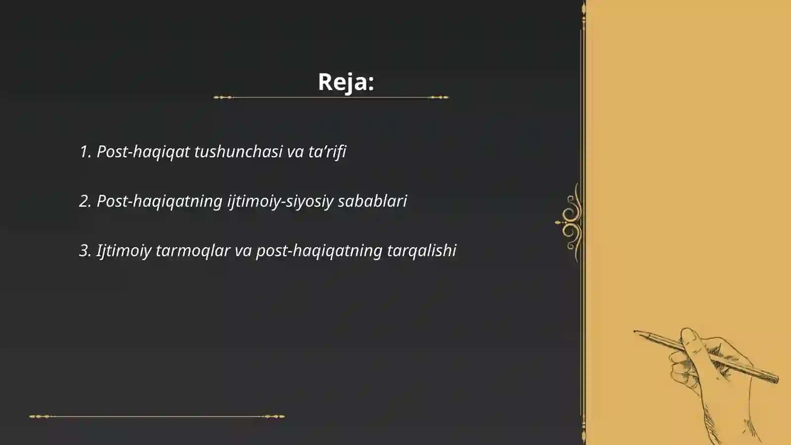Post-haqiqat tushunchasi va taʼrifi 2