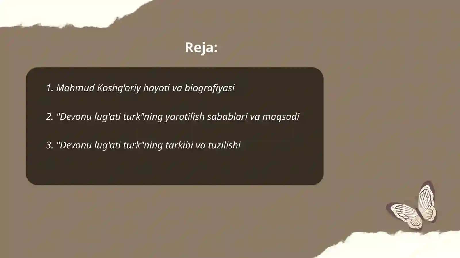 Mahmud Koshg'oriy va uning devoni lugati turk asaru 2