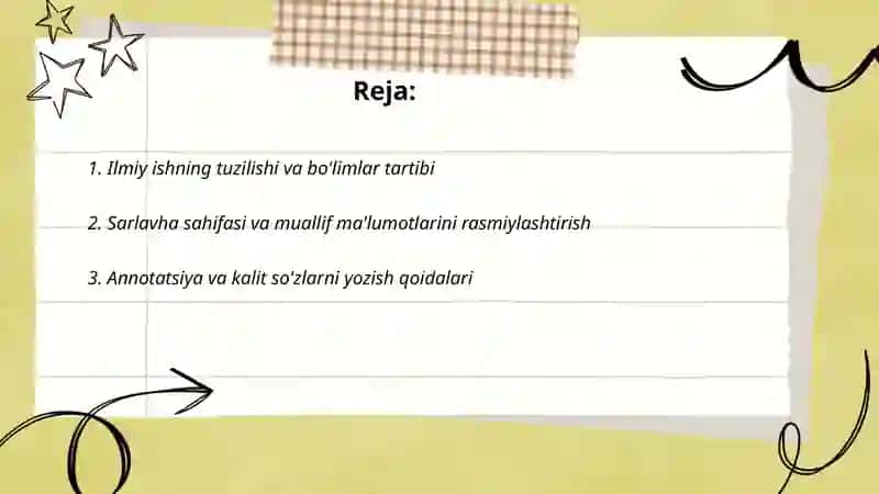 Ilmiy ishlarni taxrir qilish va natijalarini rasmiylashtirish tartibi 2