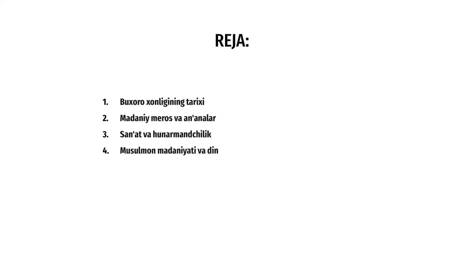 Buxoro xonligida madaniy hayot 2