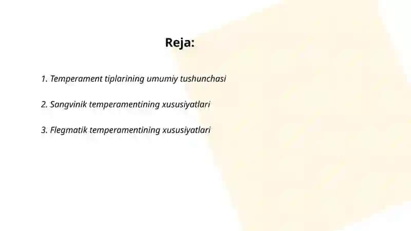 Temperament tipi 2