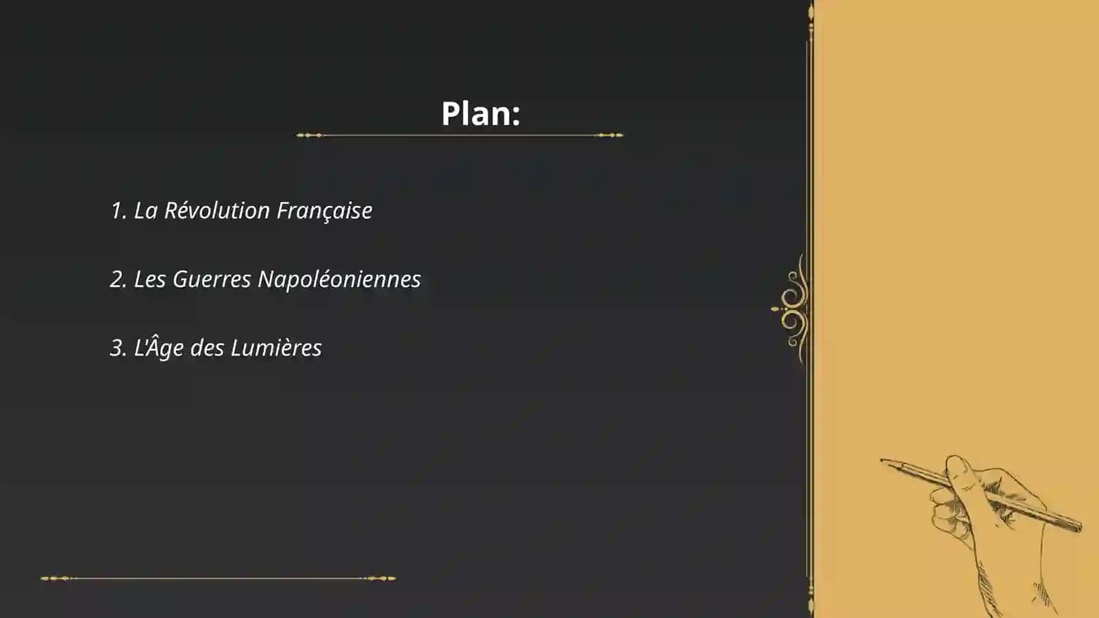 Preparer presentation sur les themes passes 2