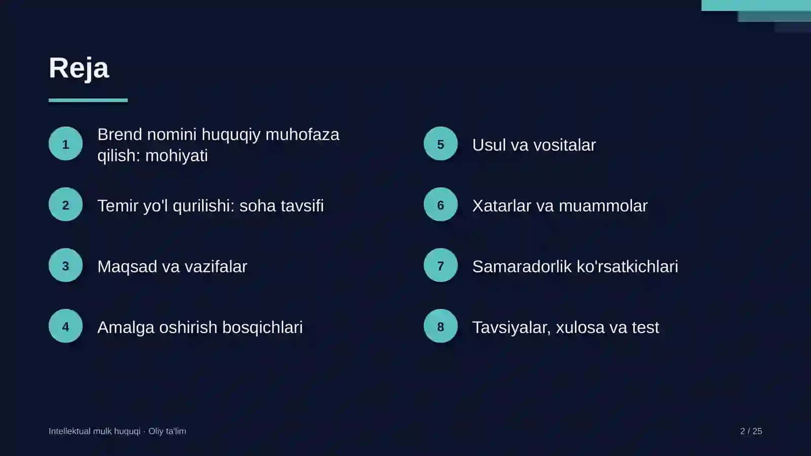 temir yo'l qurilishida brend nomini huquqiy muhofaza qilish 6238 2
