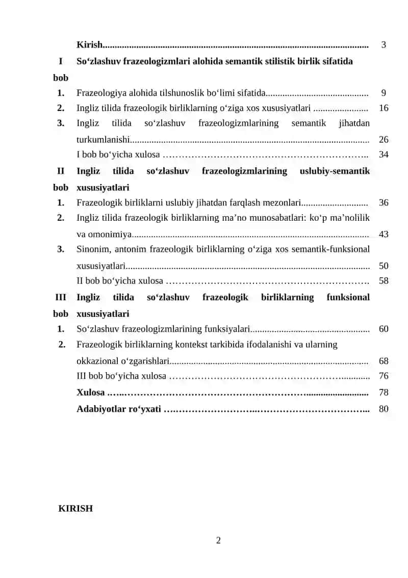 INGLIZ TILIDA SO’ZLASHUV FRAZEOLOGIYASI 2