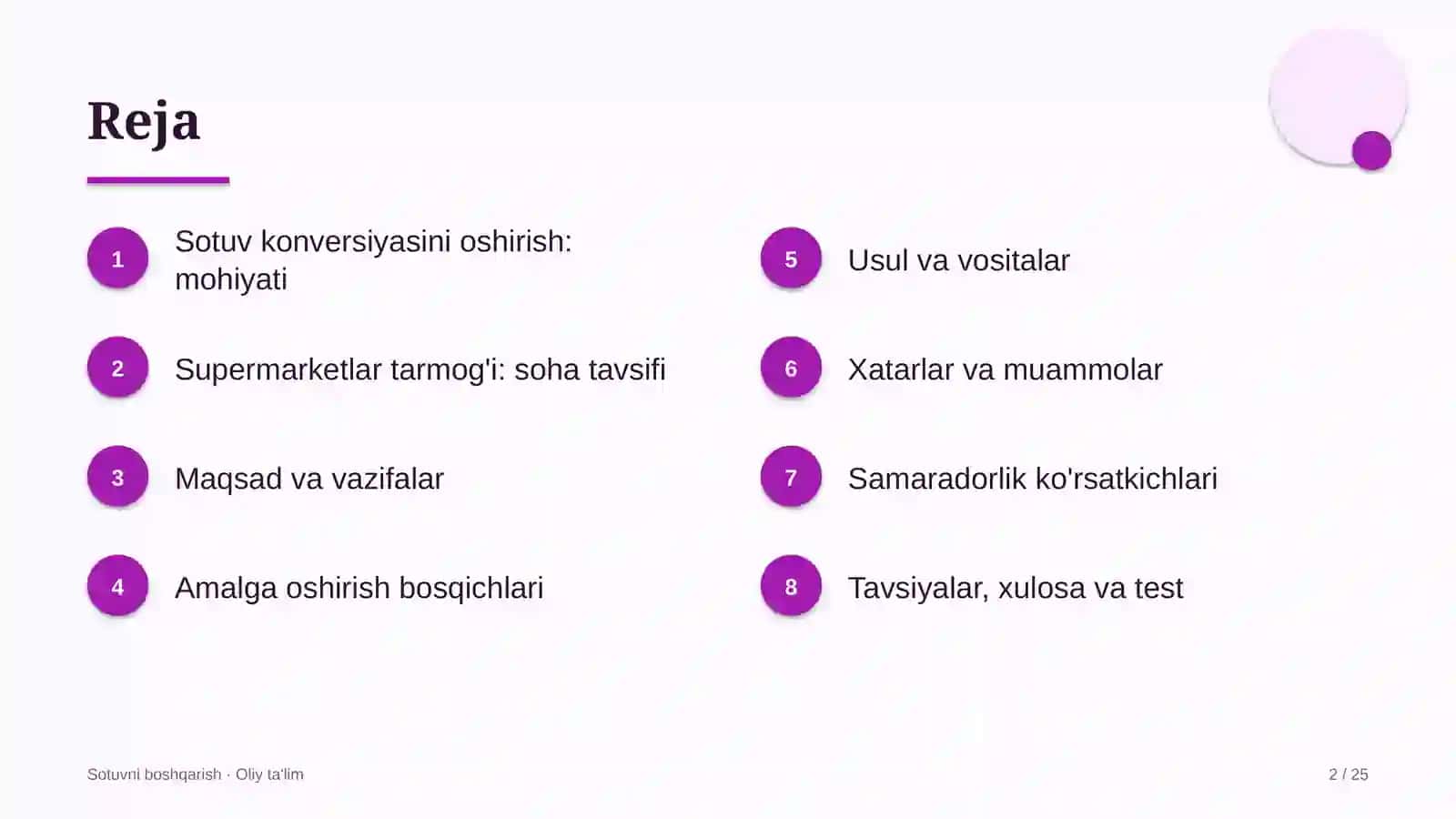 supermarketlar tarmog'ida sotuv konversiyasini oshirish 3131 2