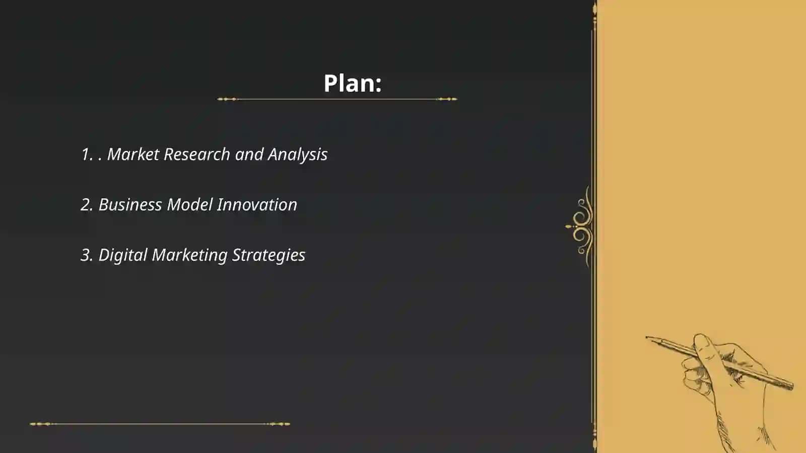 Market Research and Analysis 2