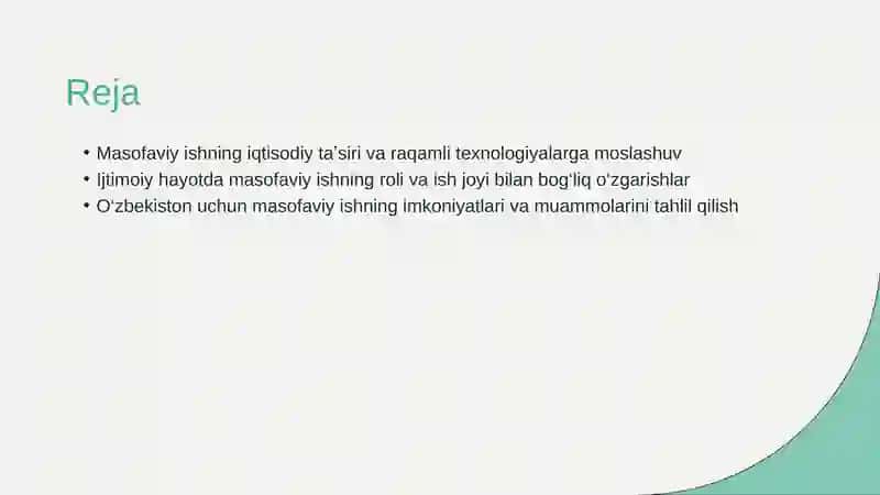 Masofaviy ishning ijtimoiy-iqtisodiy taʼsiri 2