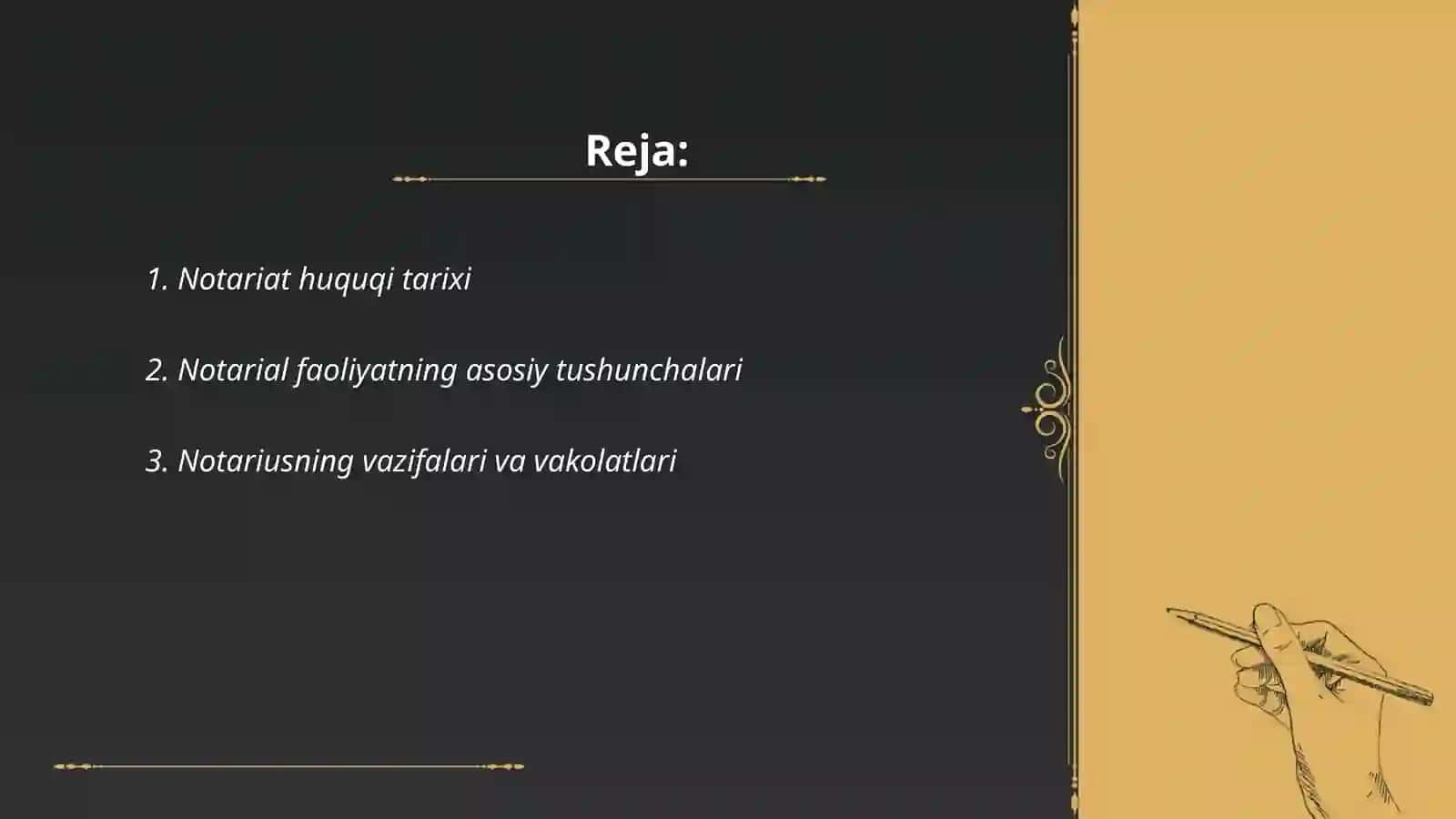 Notariat huquqi fani tushunchasi va turlari 2