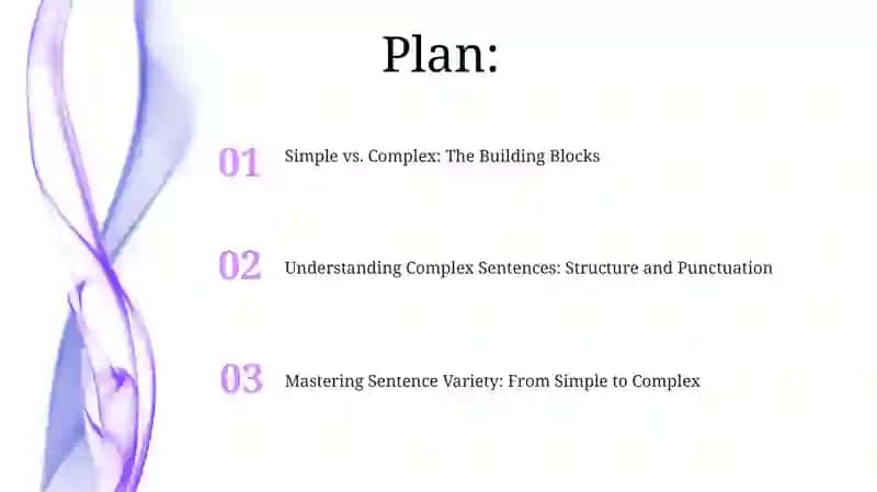 Difference between simple and complex sentences 2