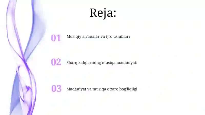 Sharq xalqlari musiqasi va madaniyatini yoritib berish 2