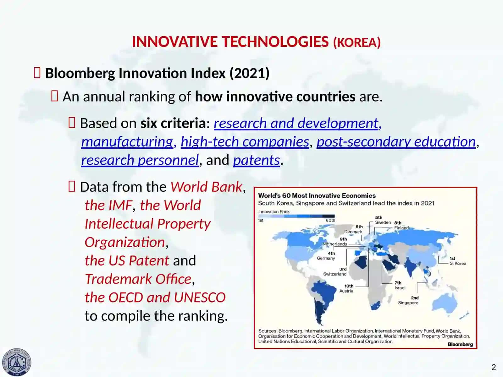 INNOVATIVE TECHNOLOGIES(KOREA) 2