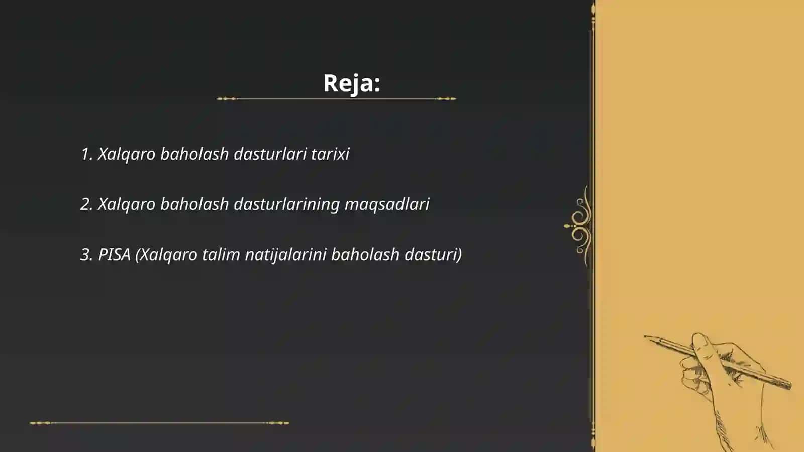Xalqaro baholash dasturlari 2