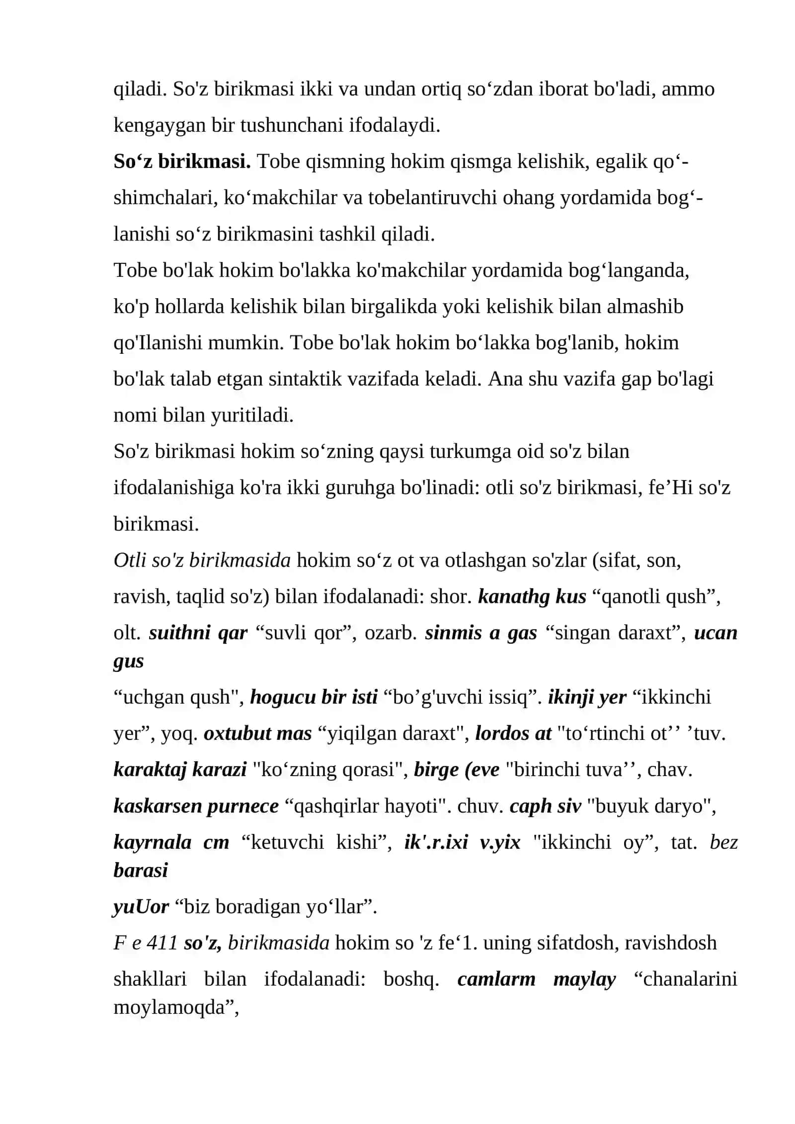 TURKIY TILLAR SINTAKSISI 2