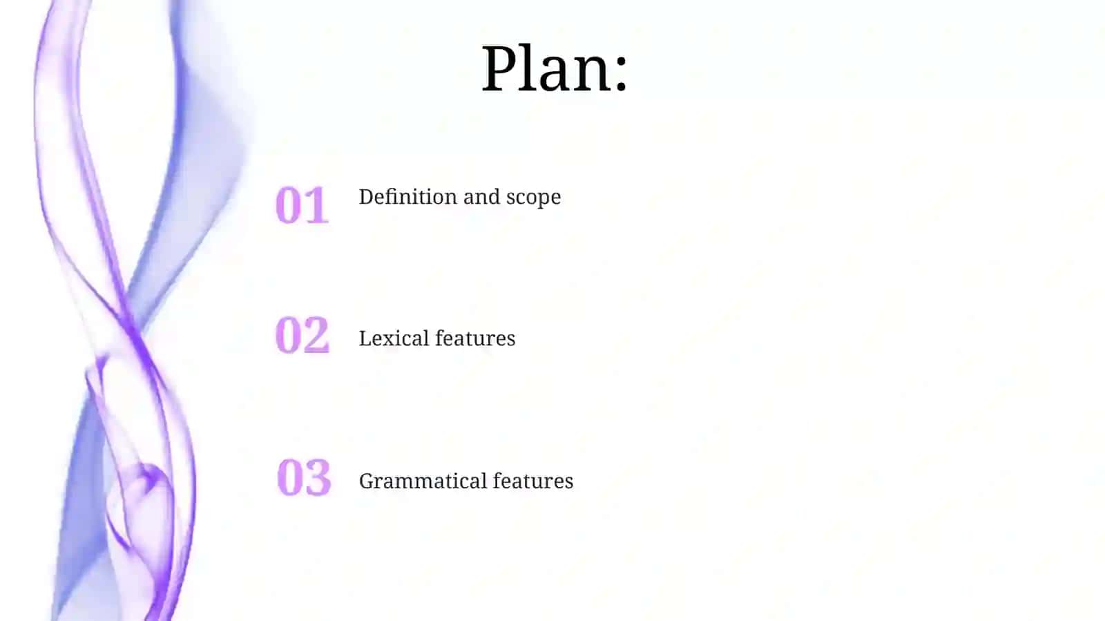 Publicistic Style: Lexical Features 2