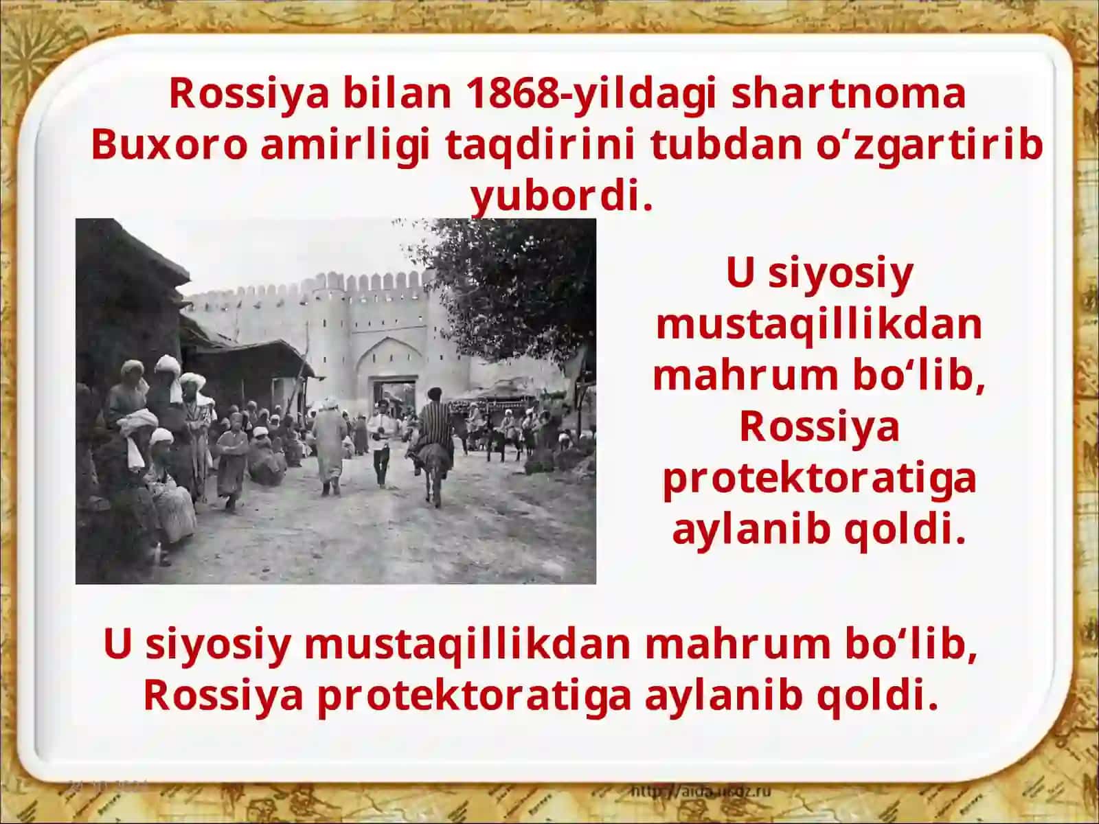 Buxoro amirligining davlat tuzumiy va ijtimoiy hayoti 2
