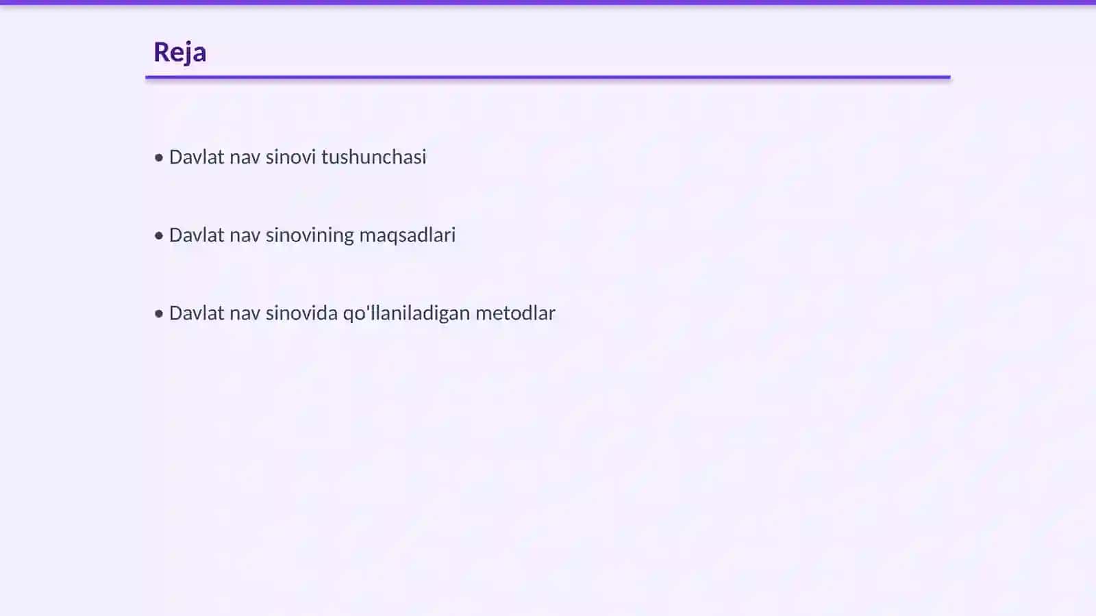 Davlat nav sinovi vazifalari 2