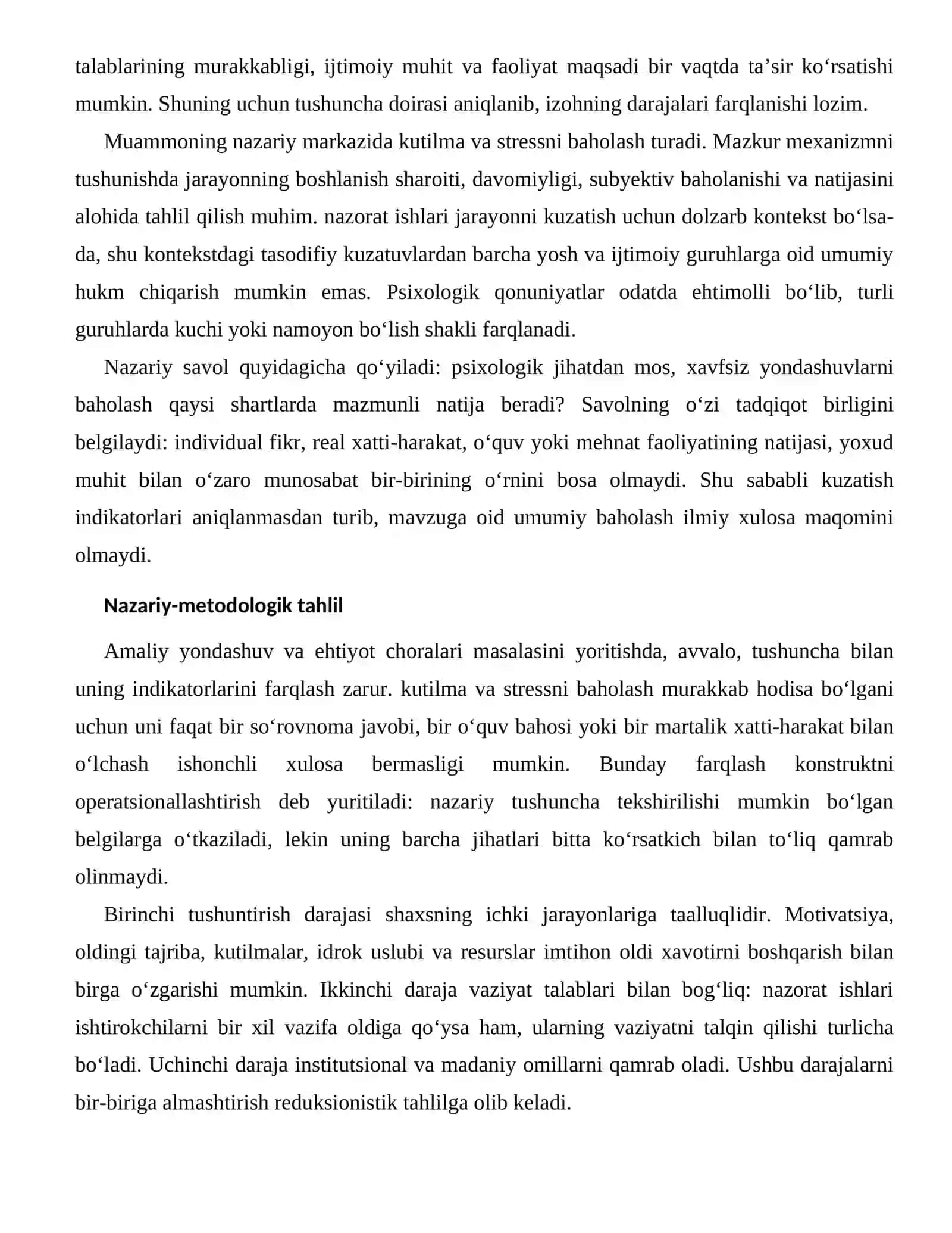 Imtihon Oldi Xavotirni Boshqarishning Rivojlantirish va Profilaktika Yo‘llari 2