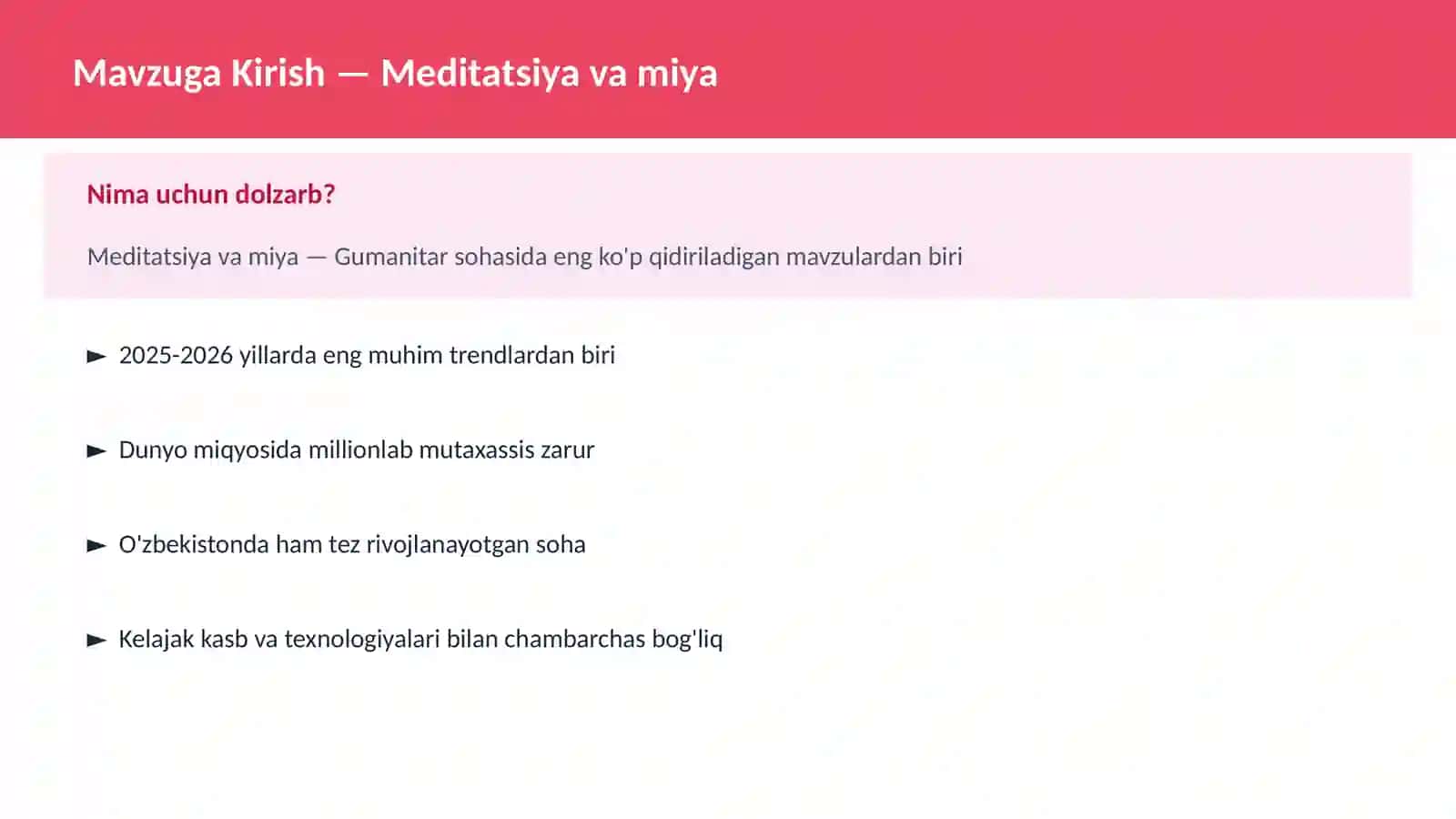 Meditatsiya va miya 2