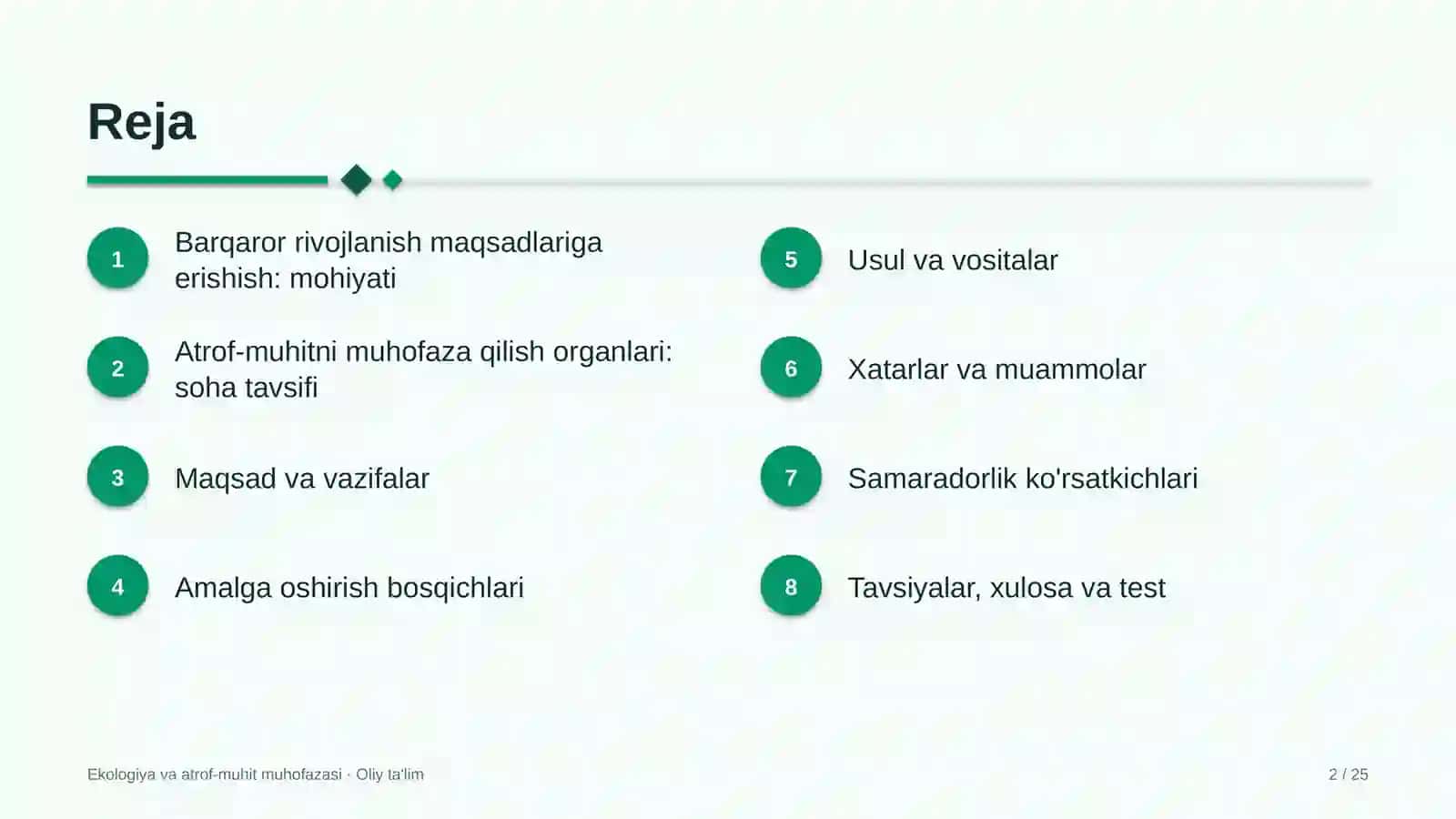 atrof muhitni muhofaza qilish organlarida barqaror rivojlanish maqsadlariga erishish 6353 2