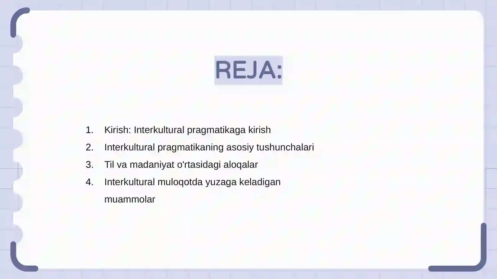 Interkultural pragmatika kashfiyoti 2