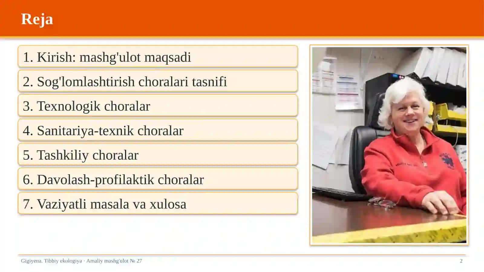 Sanoat korxonalarida sog'lomlashtirish chora-tadbirlari 2