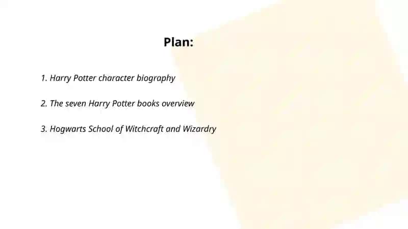 About Harry Potter 2