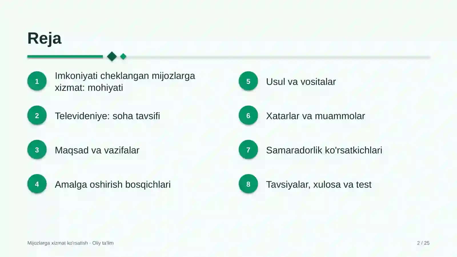 televideniyeda imkoniyati cheklangan mijozlarga xizmat ko'rsatish 7508 2