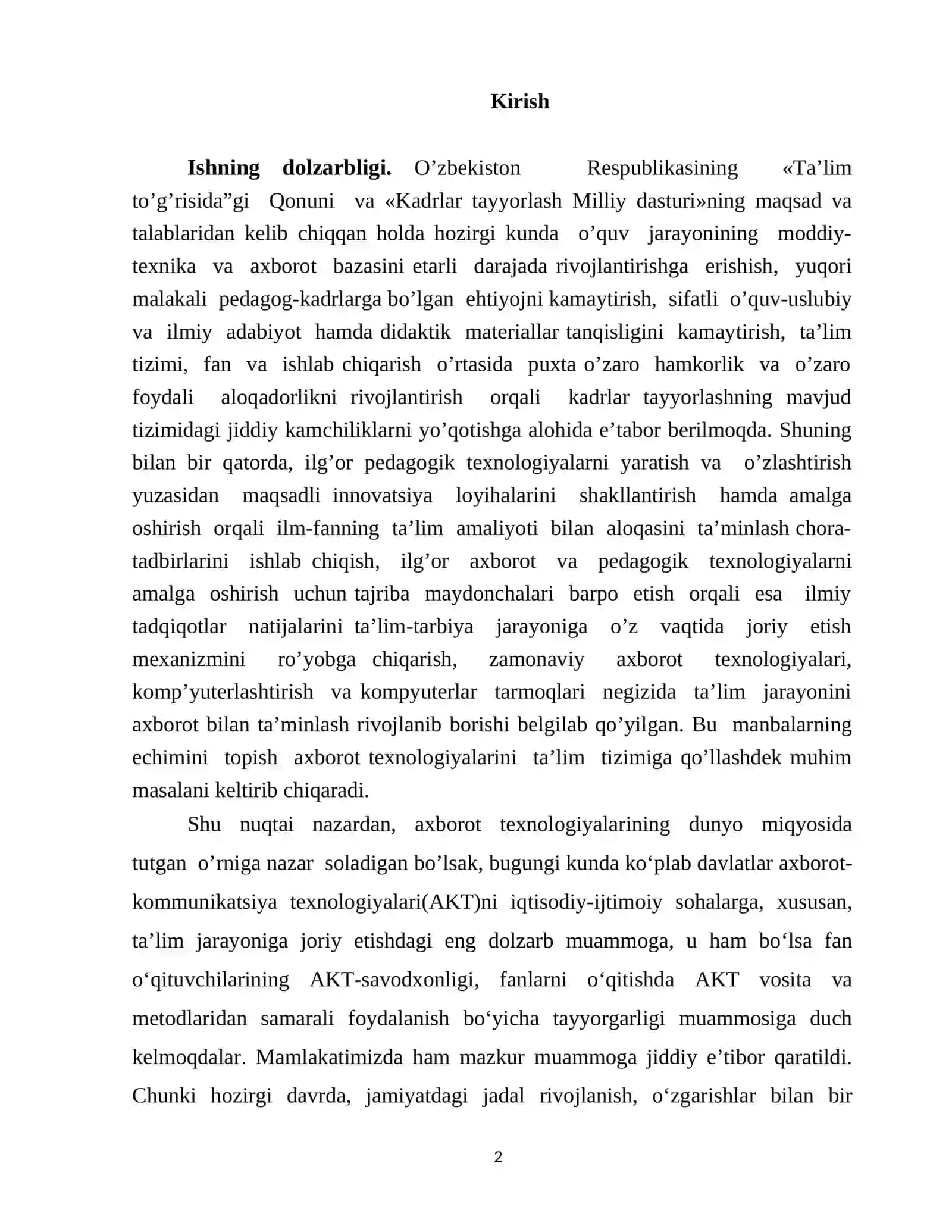 5-sinf Informatika va axborot texnologiyalari fanidan elektron o‘quv-uslubiy majmua yaratish metodikasi 2