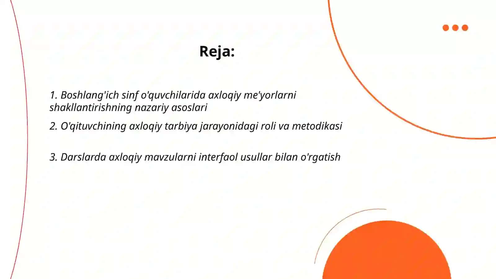 Boshlang'ich sinf o'quvchilarida axloqiy me'yorlarni shakllantirish metodikasi 2