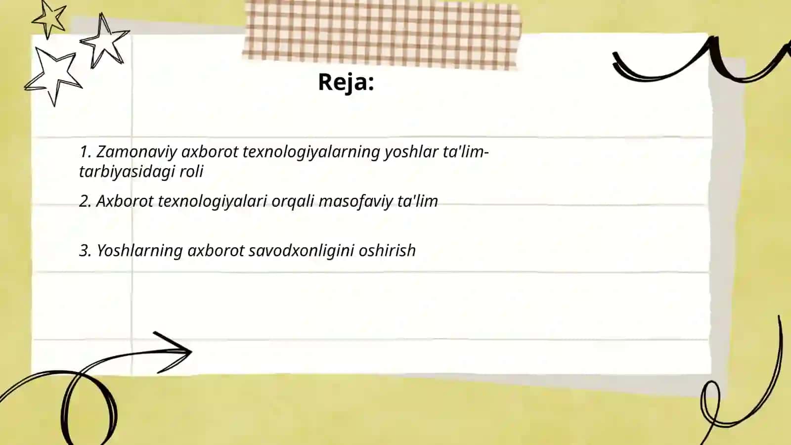 Zamonaviy axborot texnologiyalarning yoshlar ta'lim-tarbiyasidagi roli 2