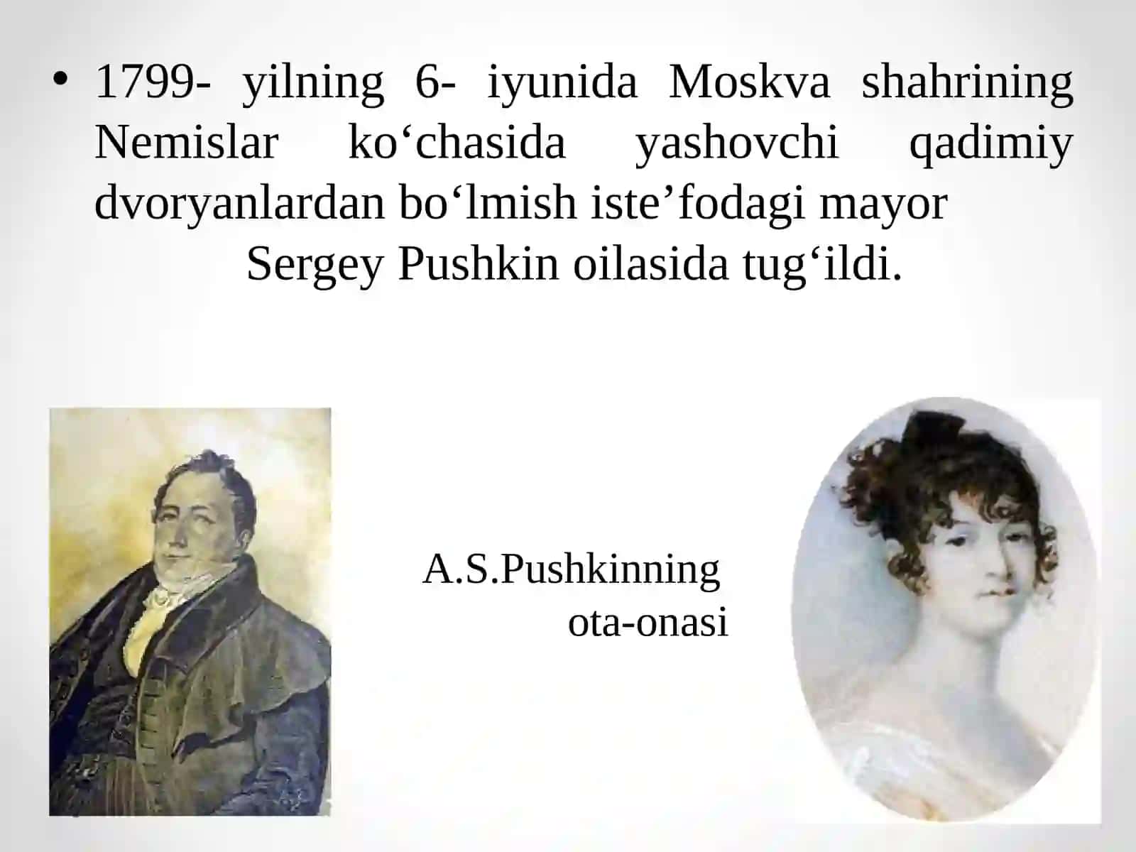 ALEKSANDR SERGEYEVICH PUSHKIN 2
