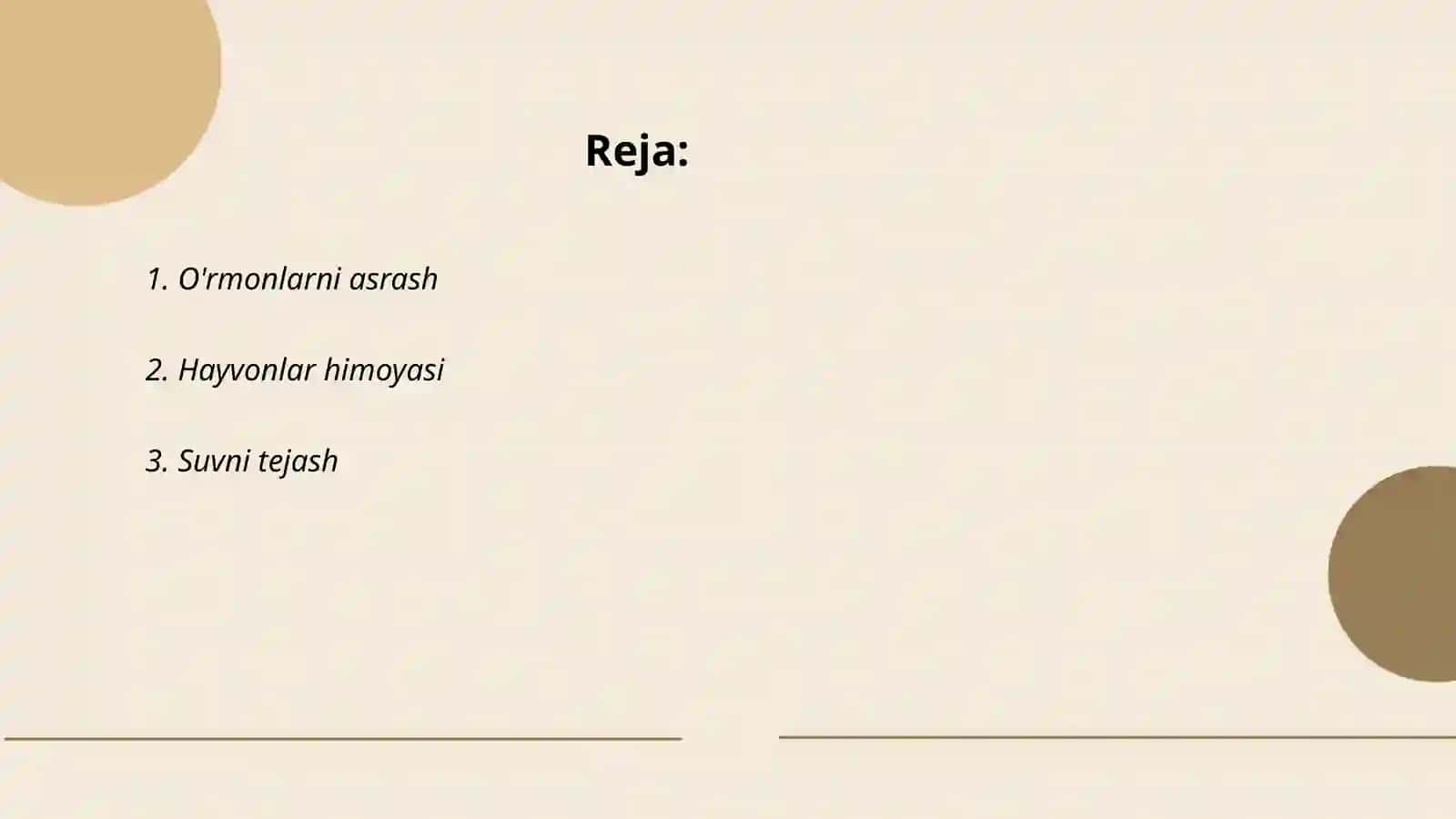 Tabiatni asrash(3-7-yoshli Bolalarga) 2