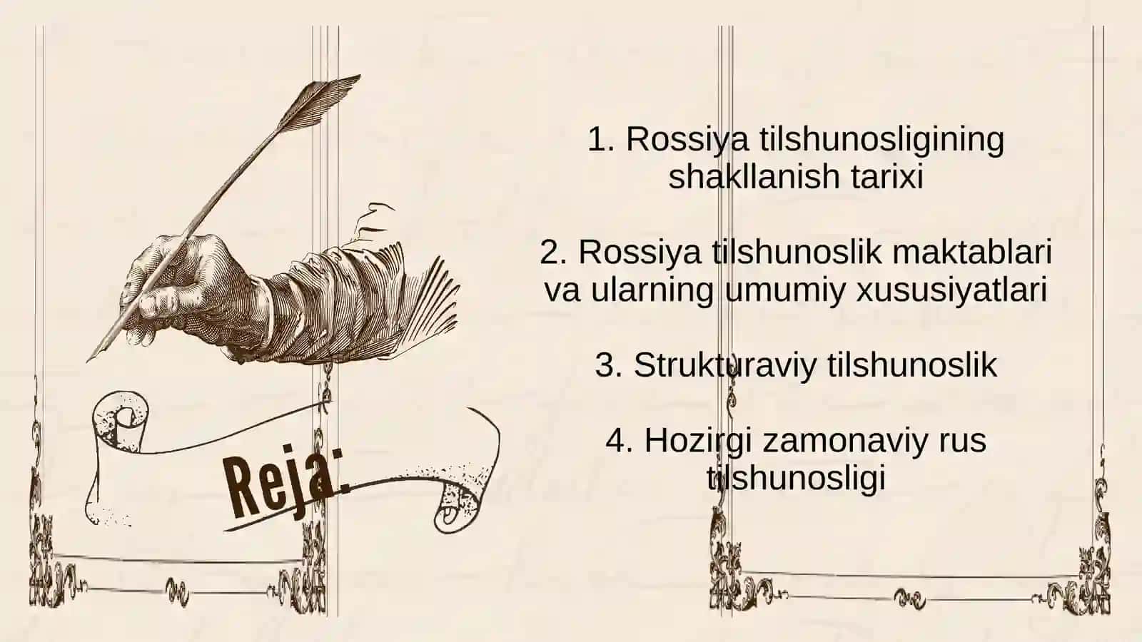 "Rossiya tilshunoslik maktablari" mavzusida tayyor slayd 2