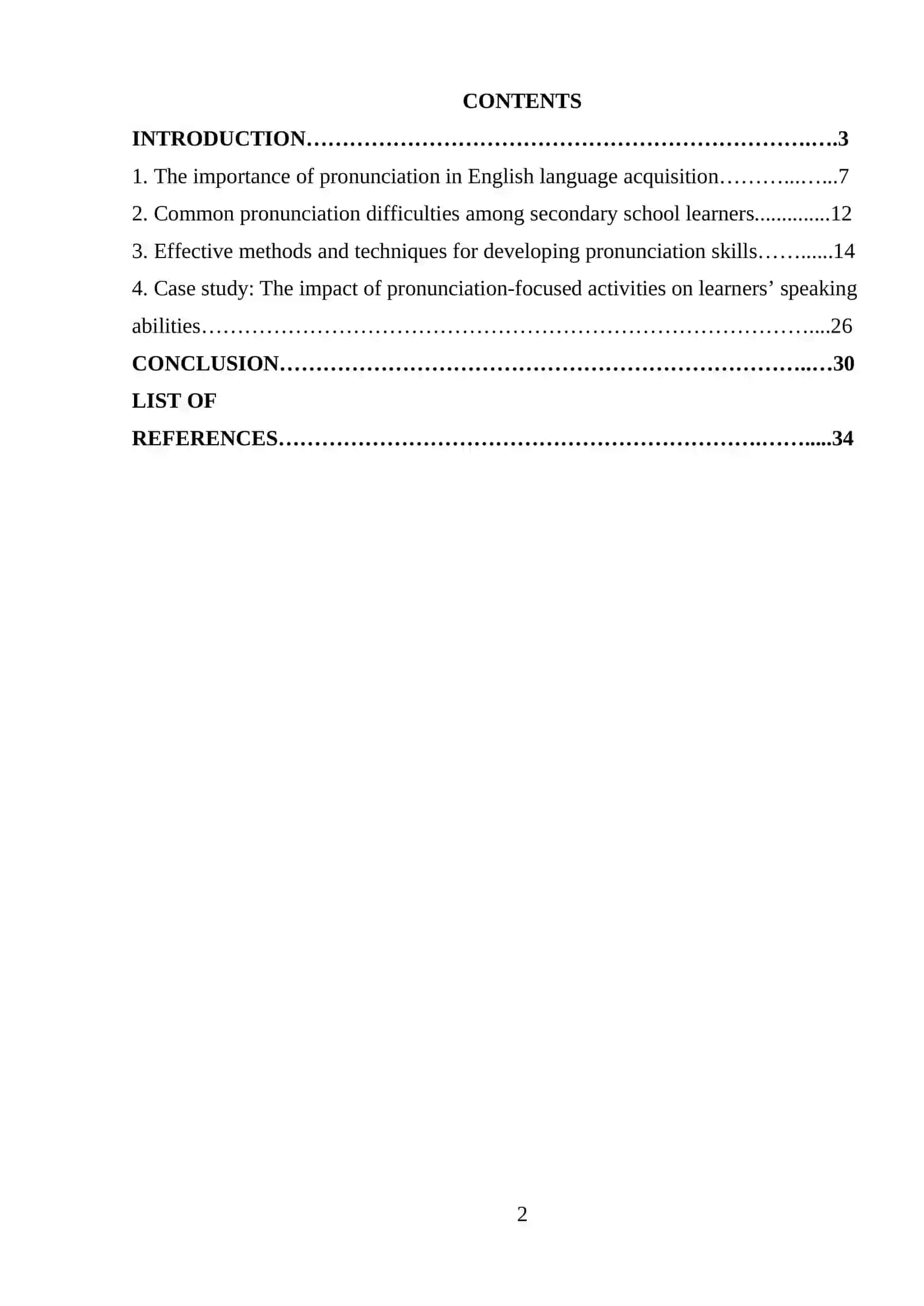 Teaching English vocabulary trough the total physical response method 2