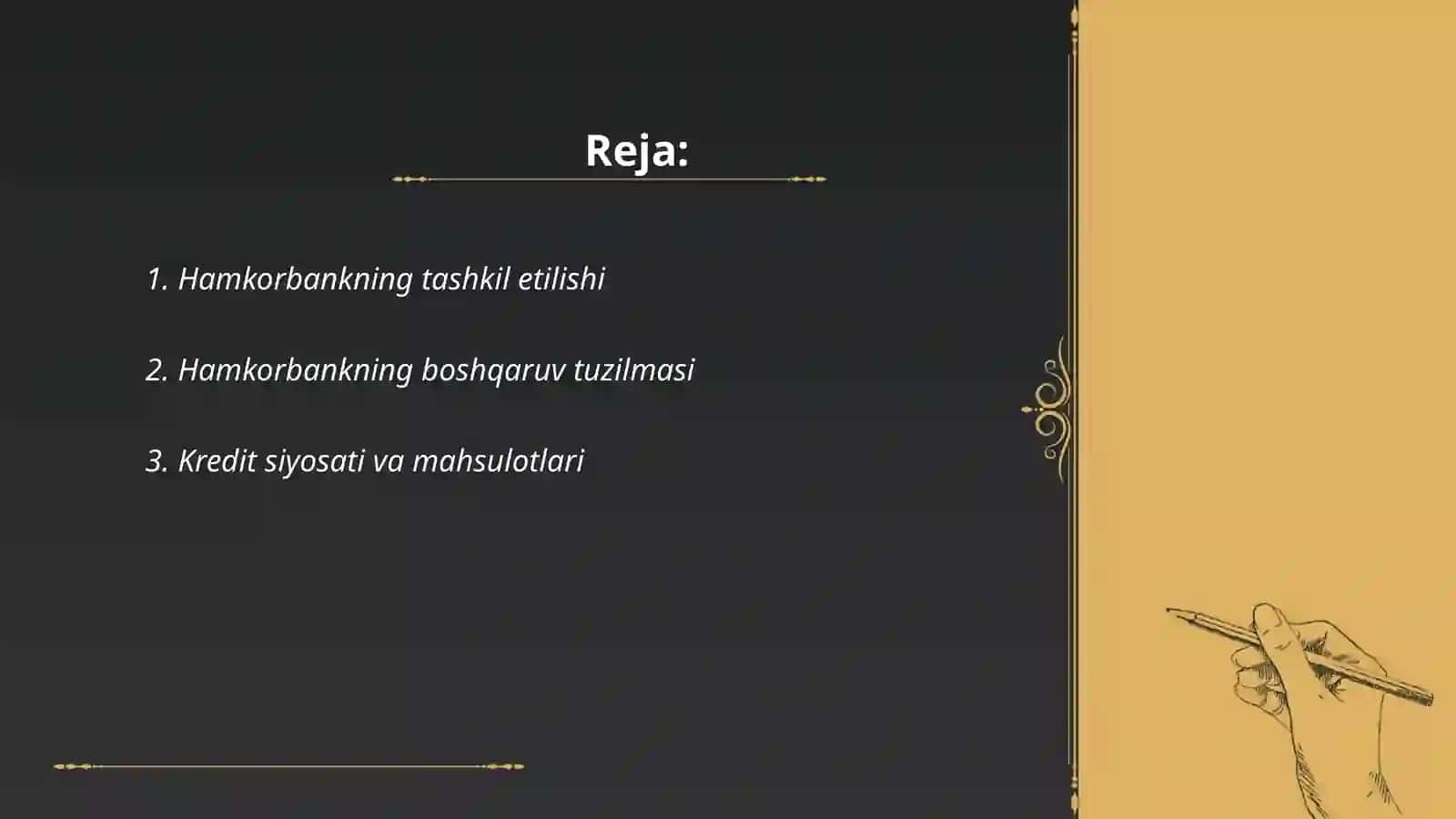 Hamkorbank faoliyati va tarixi 2
