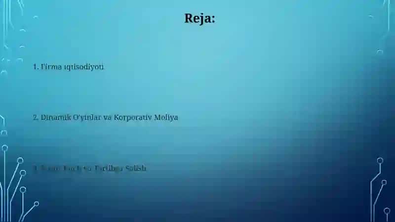 Tirole’ning 2014-yilda iqtisodiyot bo‘yicha Nobel mukofotiga sazovor bo‘lgan g‘oyalari 2