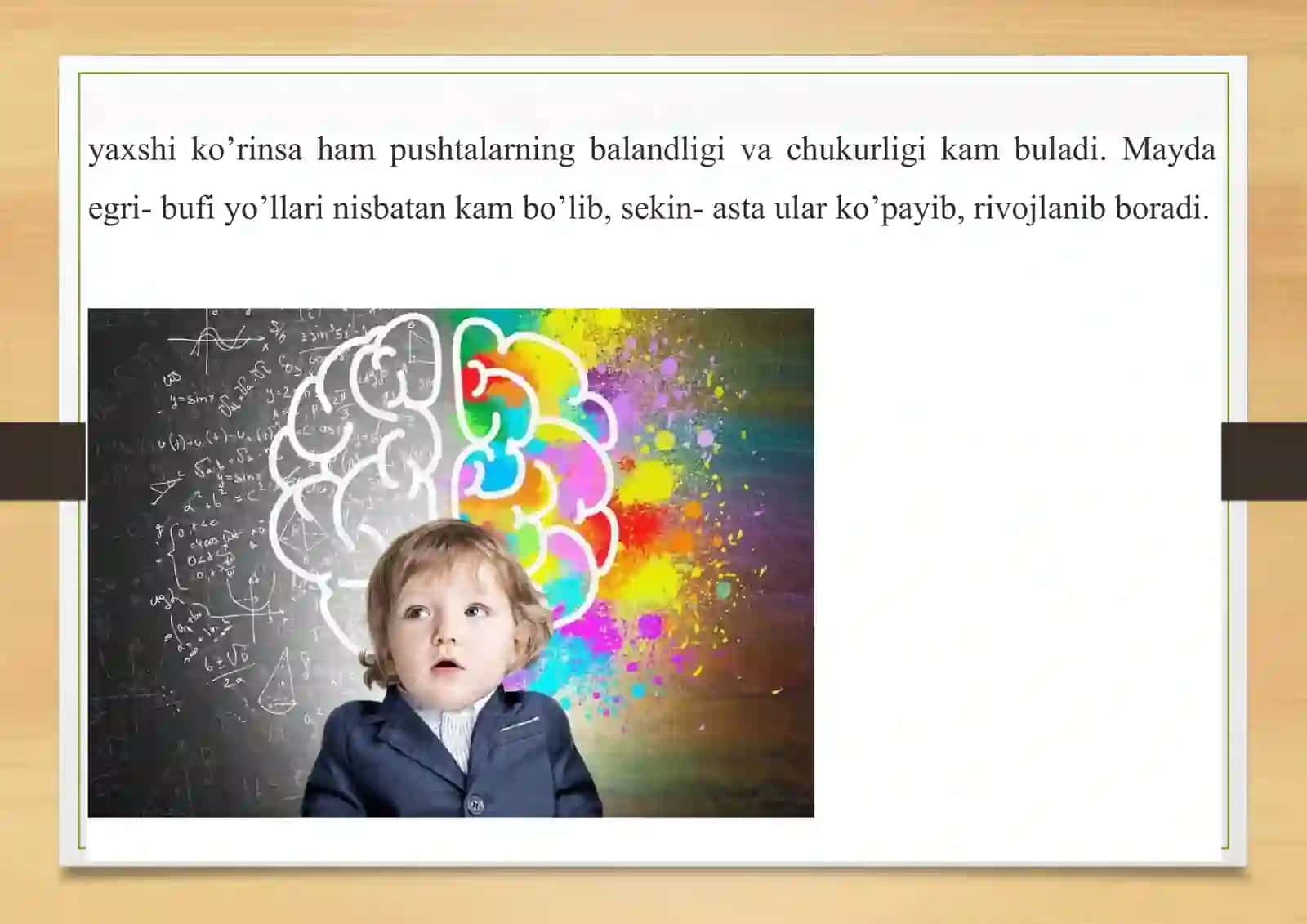 Bolalarda bosh miyaning morfologik va funksional hususiyatlari 2