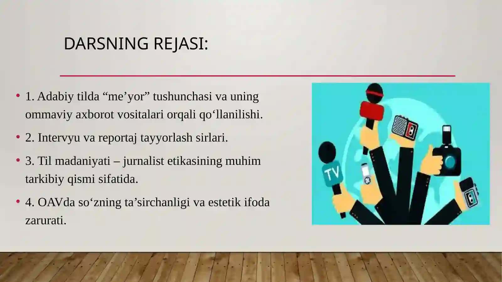 ADABIY TIL me’yorLARI VA UNING NUTQ JOZIBASINI OSHIRISHDAGI ROLI (ommaviy axborot vositalari misolida) 2
