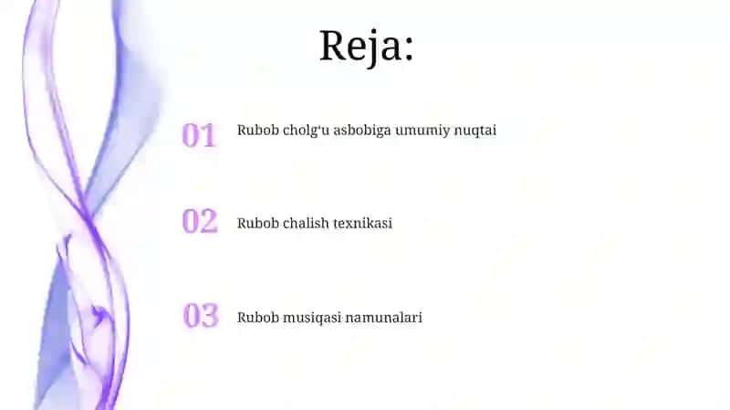 Rubob cholgʻusi haqida taqdimot 2